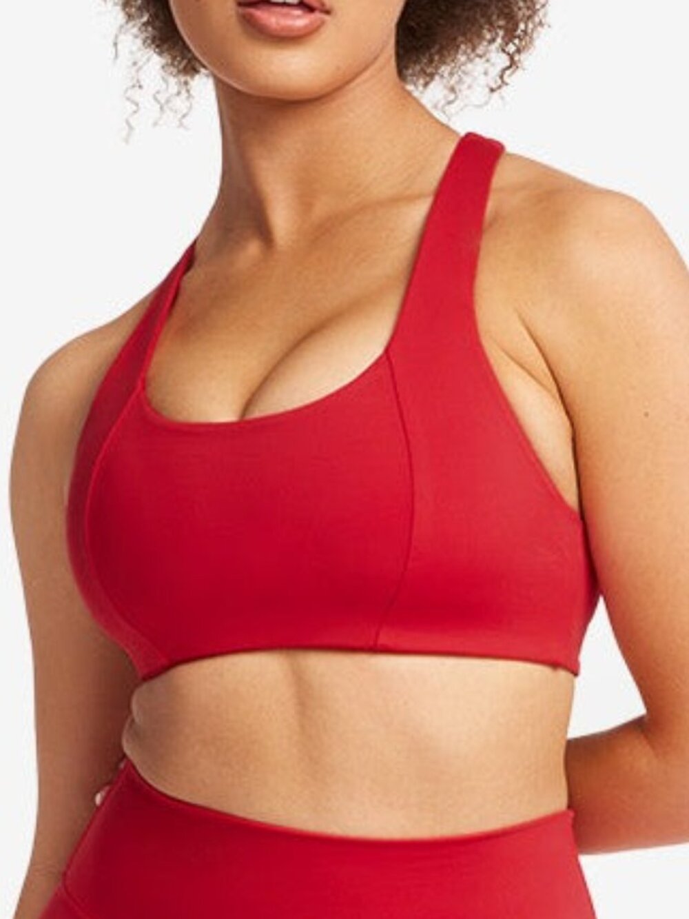 CSB Serenity Amelia Crop - Chilli - Size Large
